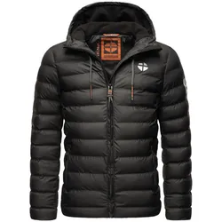 STONE HARBOUR Herren Winterjacke Wasserdichte Gesteppte Winter Regenjacke Zaharoo