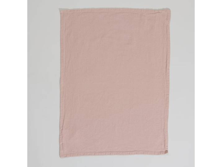 Rosa Baumwoll-Geschirrtuch 50x70