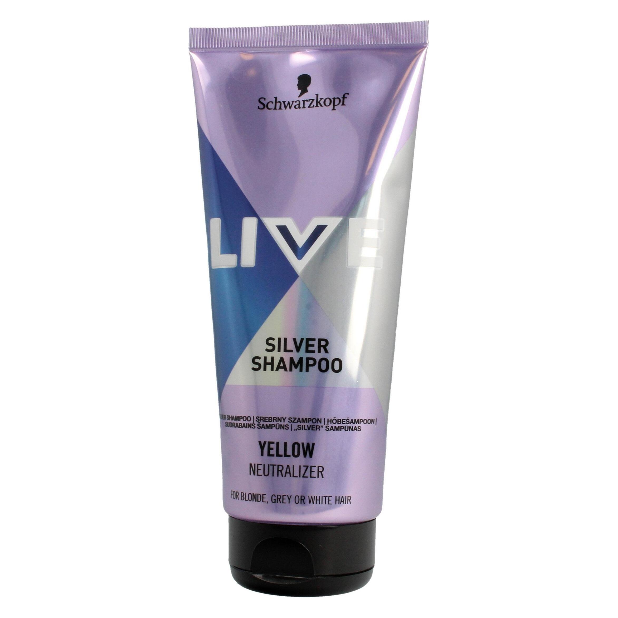 Schwarzkopf Live Silver Shampoo (Flüssiges Shampoo, 200 ml) (2496943)