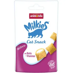 Animonda Milkies Knusperkissen Wellness mit Biotin & Vitaminen 12x30 g