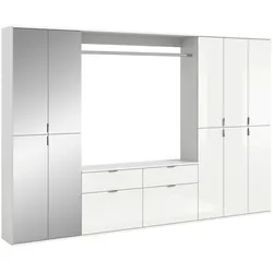 Garderobe Projekt X ca. 273x193 cm Weiß