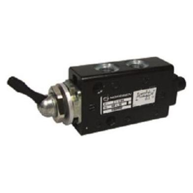 RS PRO Super X manuelles 5/2-Ventil Pneumatik-Steuerventil, 5/2, G1/8, 1/8Zoll (2354743)