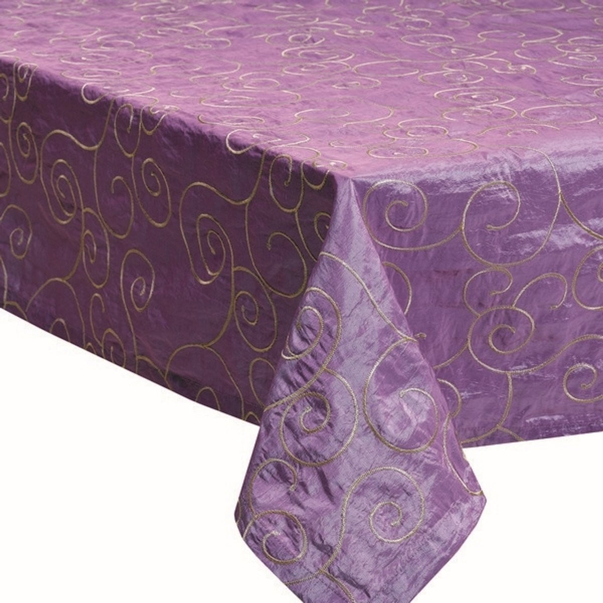 2LIF Florence Tafelkleed Textiel Lila B/D: 142 x 220 cm