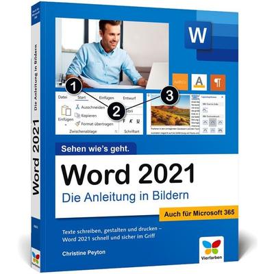Word 2021, Taschenbuch von Christine Peyton, Vierfarben, 978-3-8421-0865-3