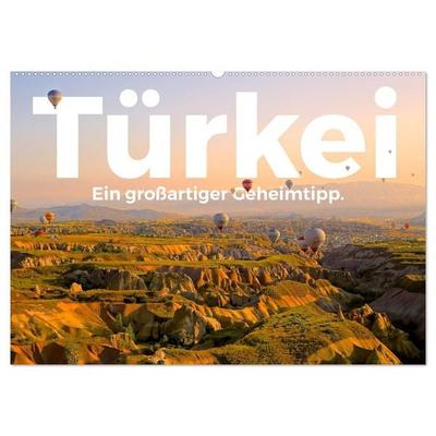 Türkei - Ein großartiger Geheimtipp. (Wandkalender 2027 DIN A2 quer), CALVENDO Monatskalender