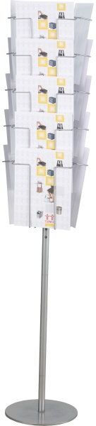 Twin Agenda Brochureholder   Fod   A4   15 Fag