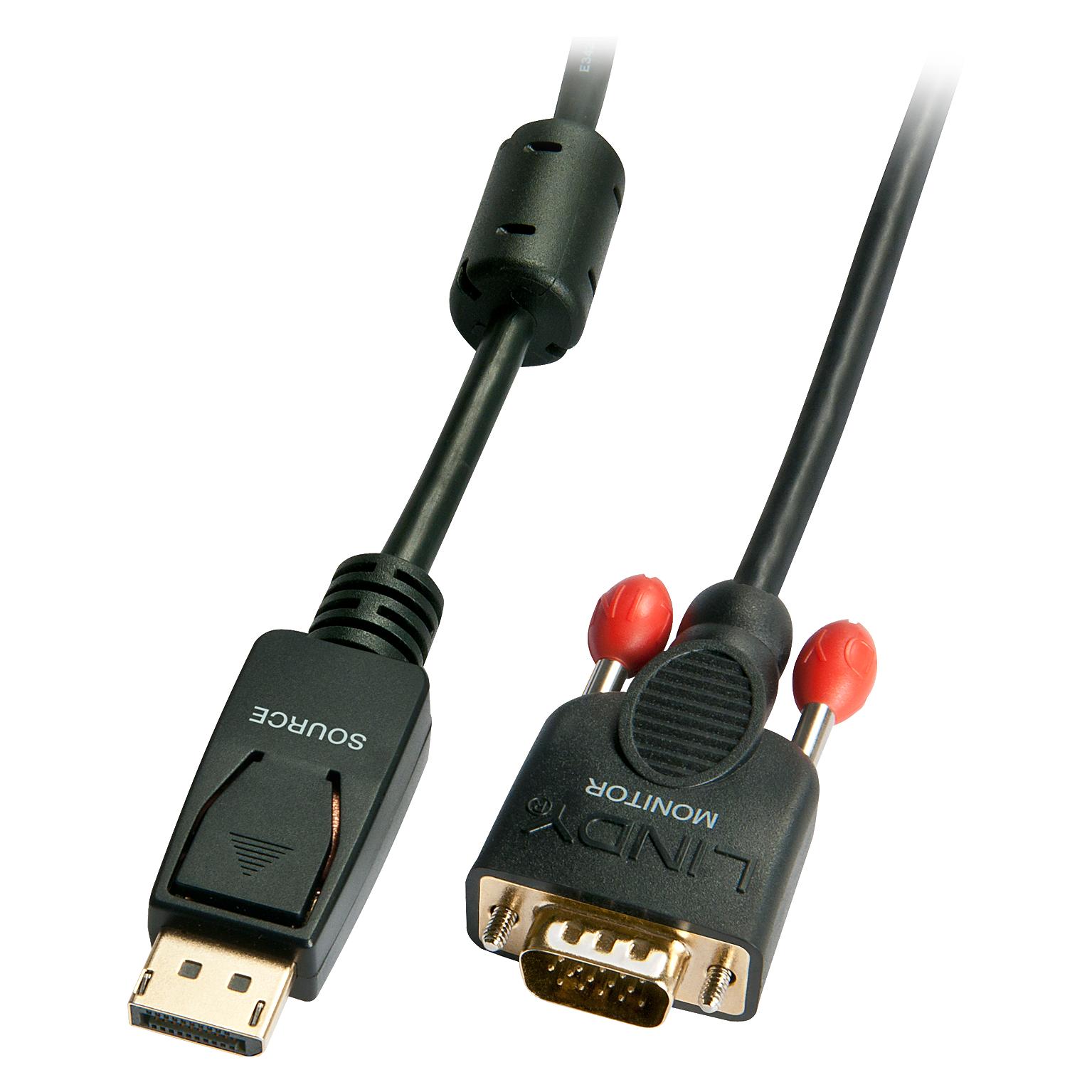 Lindy DisplayPort - VGA (0.50 m) (41940)