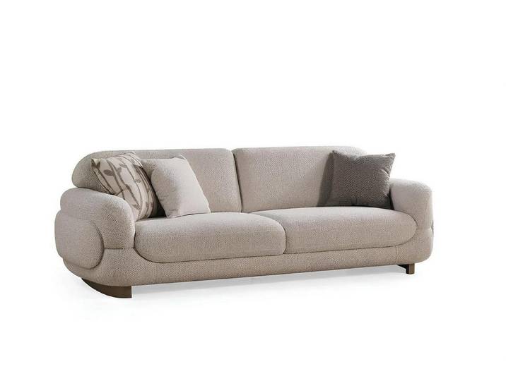 Xlmoebel Esstisch Braunes Esszimmer-Set mit modernem Esstisch und bequemen (Esszimmer-Set, 5-St., Esszimmer-Set), Made in Europa