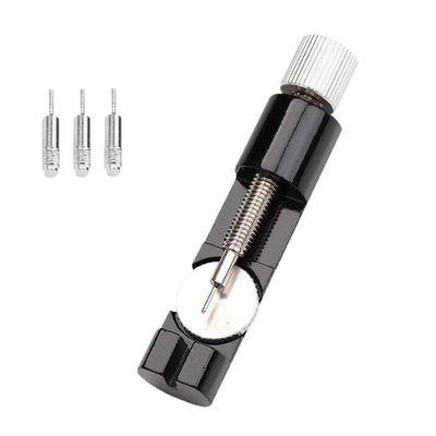 Precision Watch Band Link Remover & Watch Strap Adjustment Tool With Elevated Support Platform black