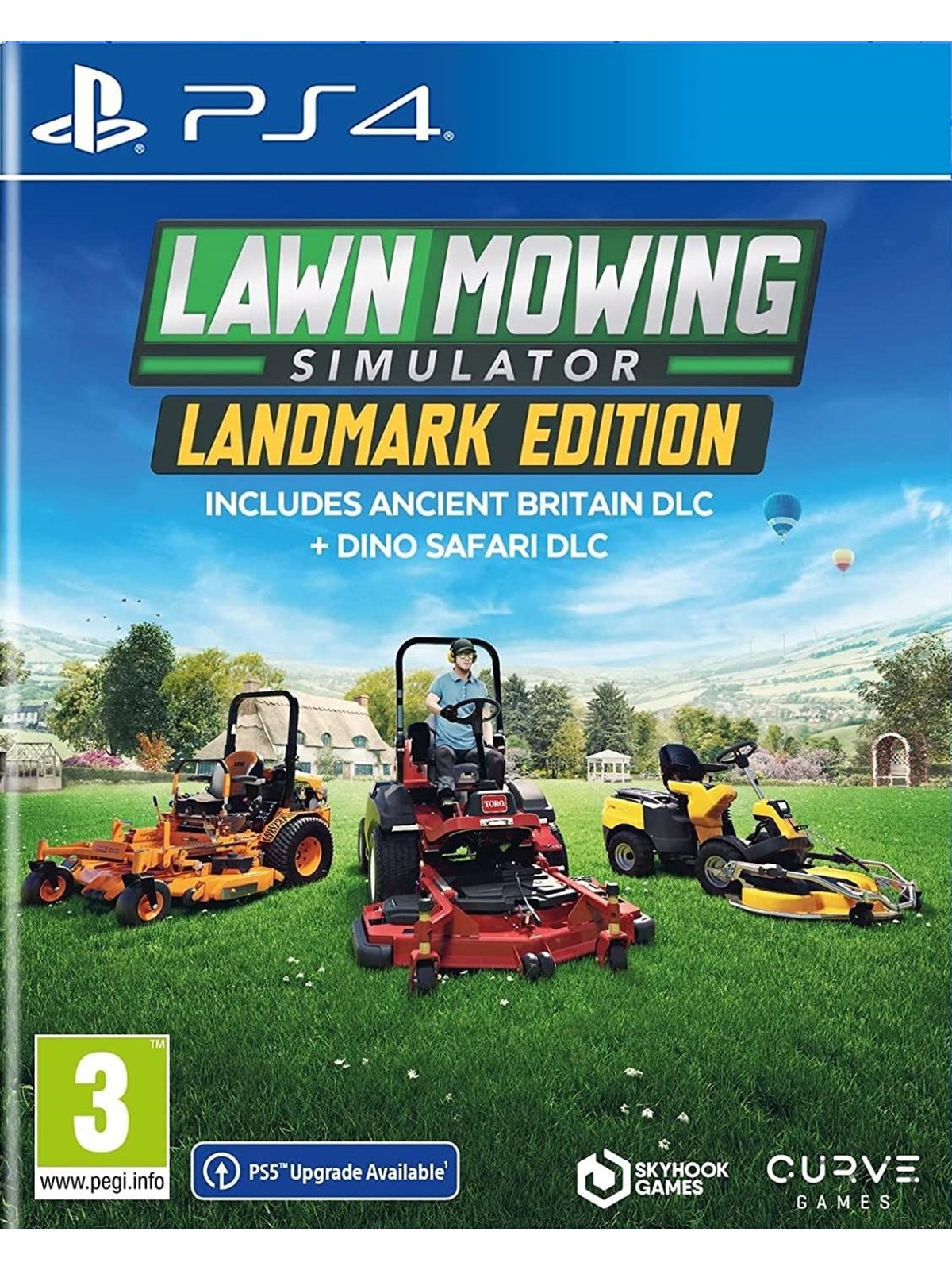 Lawn Mowing Simulator - Landmark Edition - Sony PlayStation 4 - Simulation - mowing - PEGI 3