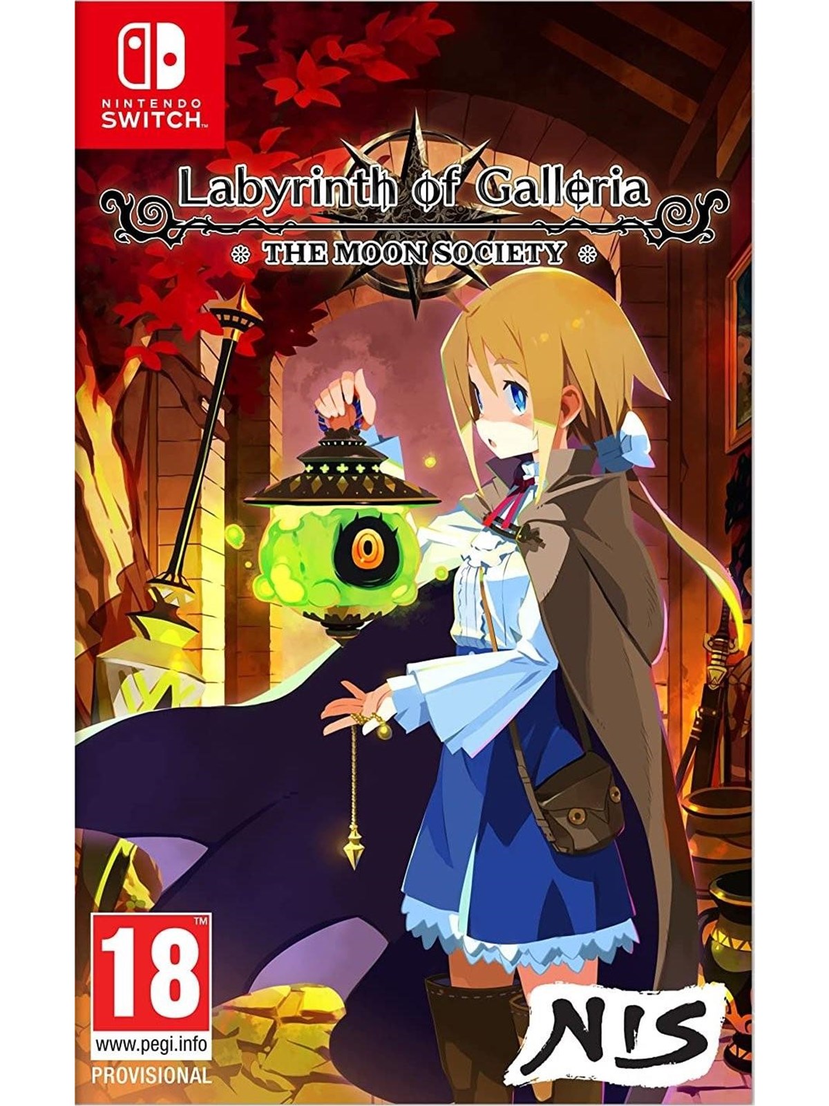 Labyrinth of Galleria: The Moon Society (Standard Edition) - Nintendo Switch - RPG - PEGI 18