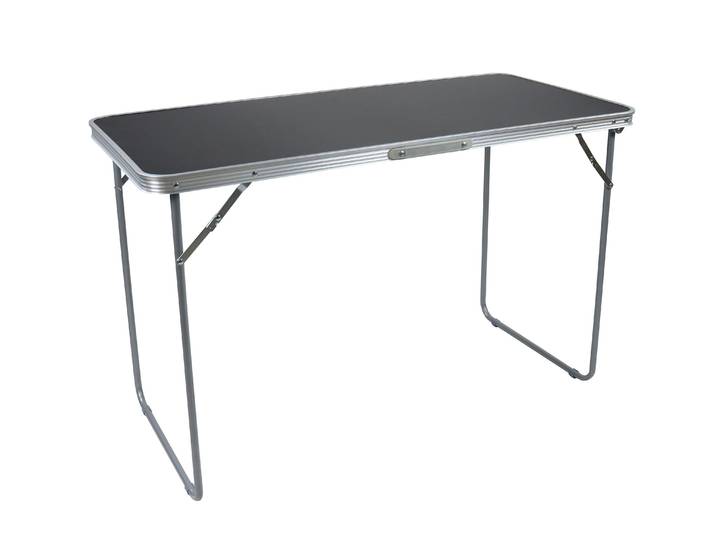 Gartentisch VCM Campingtisch Gartentisch klappbar Galdas 110x53 , schwarz, B:110cm T:53cm, Tische, Gartentisch