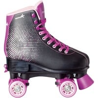 Rollschuh Disco Gr. 31-34, Rollschuhe lila/schwarz