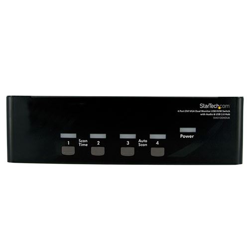 Startech SV431DDVDUA 4-fach Dualview VGA Switch