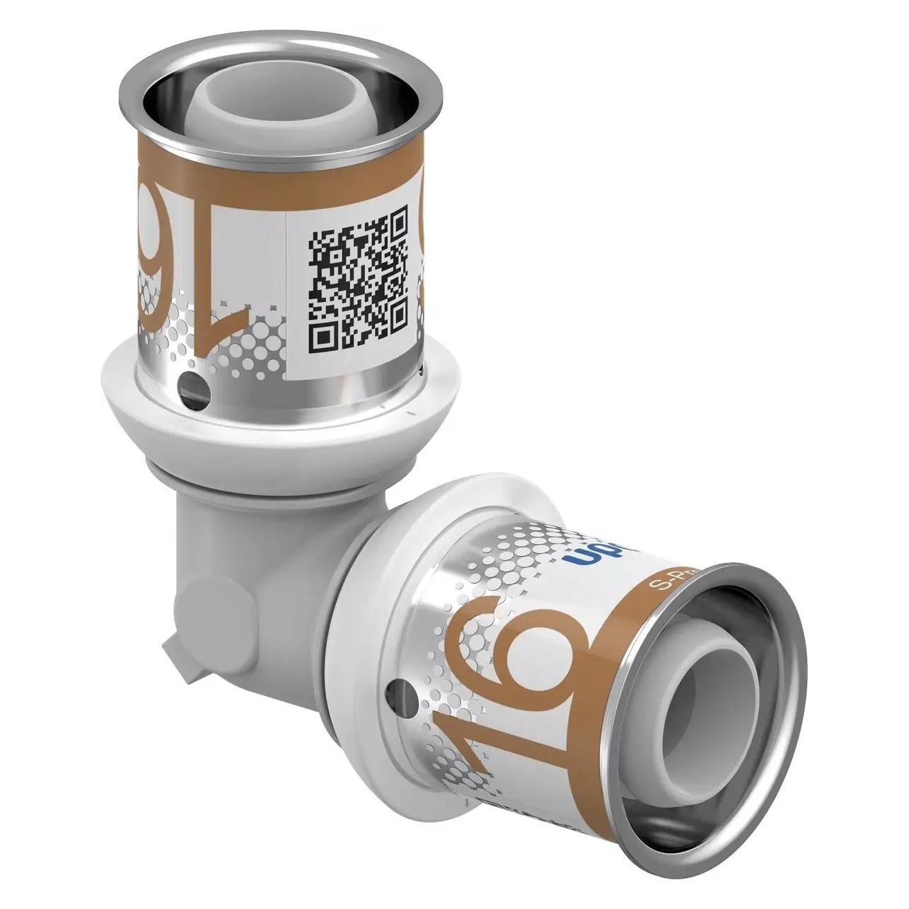 Uponor S-Press PLUS presvinkel 90° PPSU 16 mm (1039929)