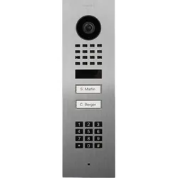 DoorBird D1102KV Unterputz IP Video Türsprechanlage Edelstahl V2A, gebürstet