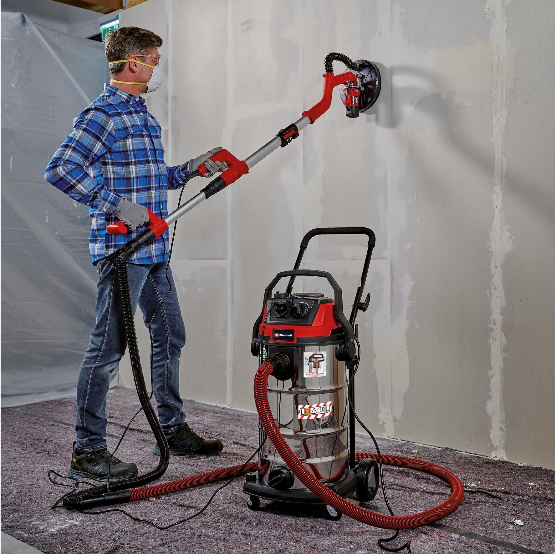 EINHELL Nass-Trocken-Sauger "TE-VC 2338 SACL EXCH", grau, Mehrzwecksauger, Nass-Trocken-Sauger grau Einheitsgröße
