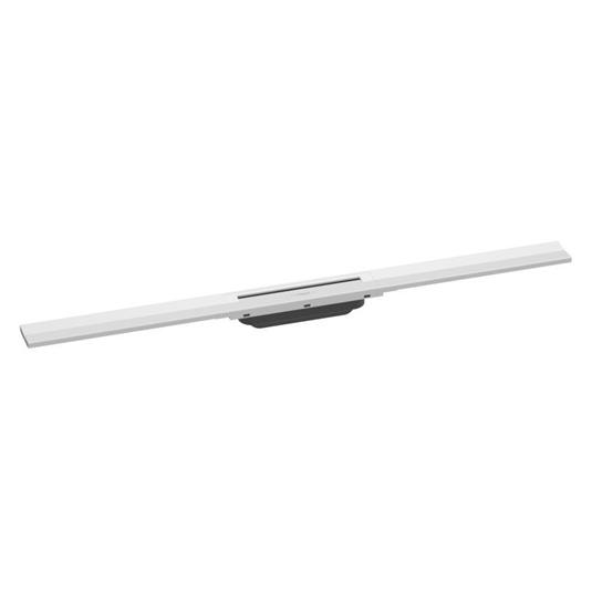 hansgrohe HG Duschrinne RainDrain Flex kürzbar, freie Montage 900mm mattweiss (900 mm) (56045700)