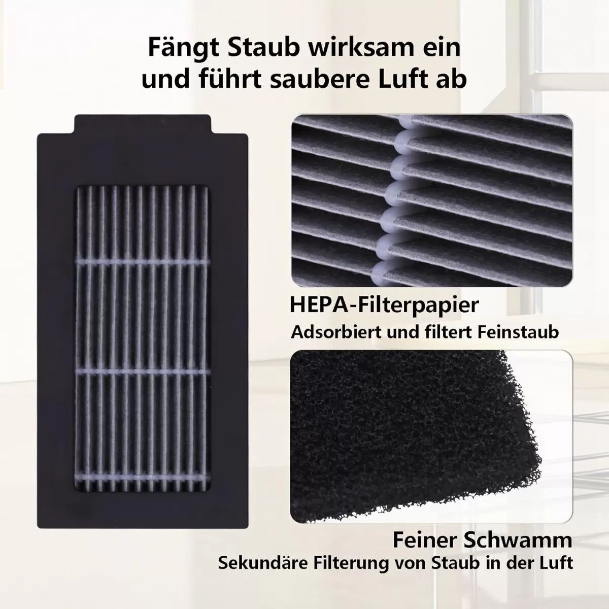 INF Ersatzset für Ecovacs T50 Pro Omni