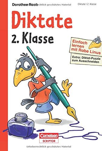 Dorothee Raab - Einfach lernen mit Rabe Linus - Diktate 2. Klasse - Preis vom 11.10.2026 03:10:56 h