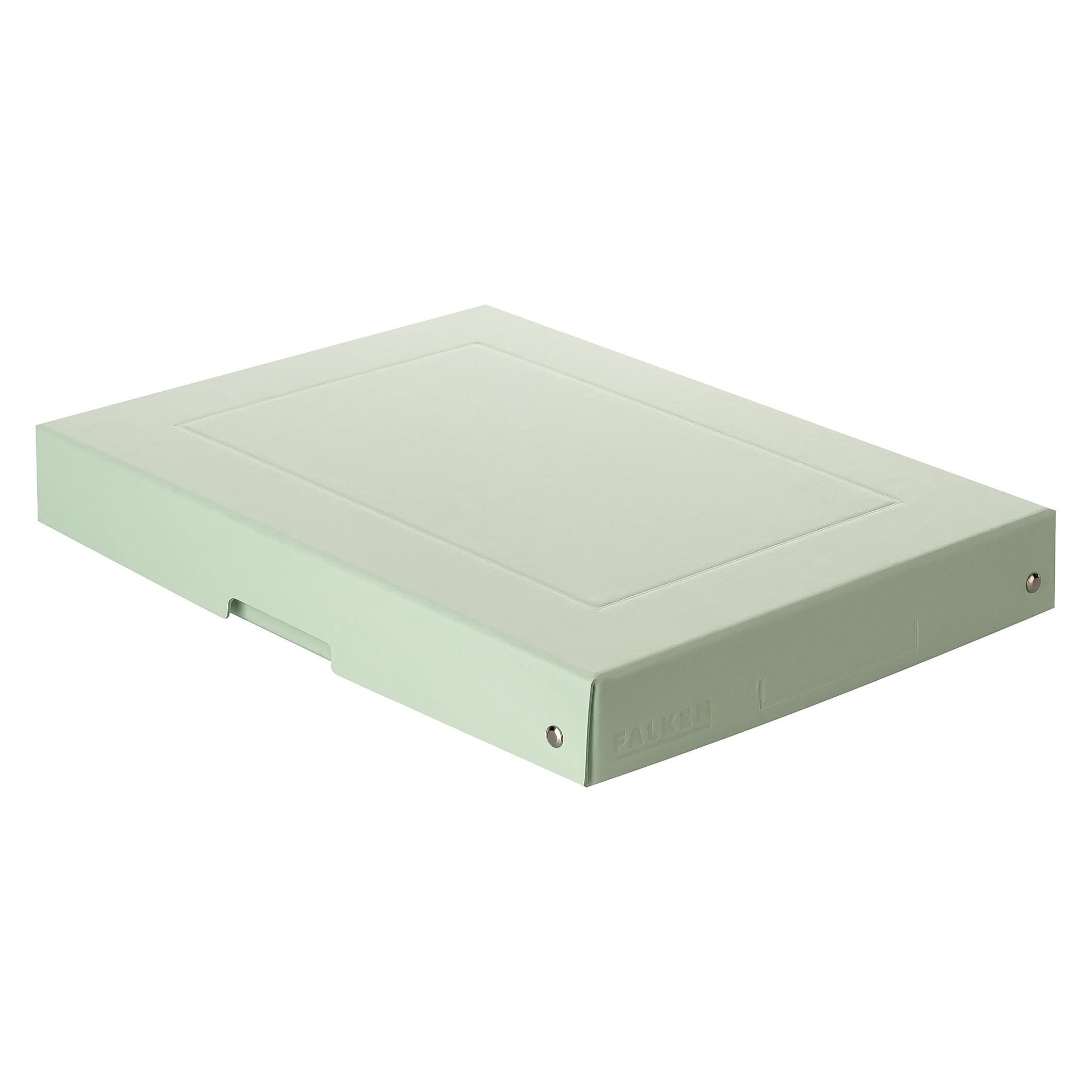 Falken PURE Box Pastell A4 40 mm Füllhöhe grün (A4) (22001904)