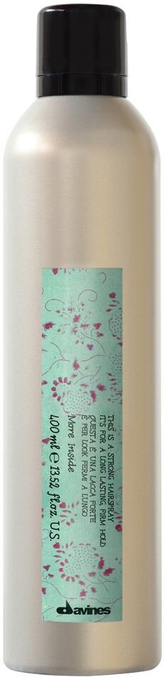 DAVINES More Inside This Is A Strong Hairspray