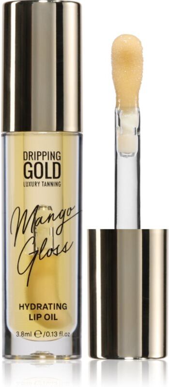 Dripping Gold Hydrating Cherry Gloss lip oil with moisturising effect shade Mango 3,8 ml