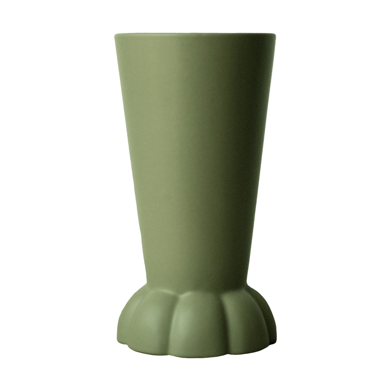 DBKD Flora vaas Green, Hoogte: 22 cm