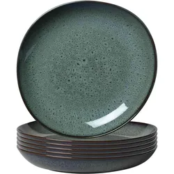Villeroy & Boch Suppen- & Pastateller Lave Ø 28 cm, 6, Teller, Grau