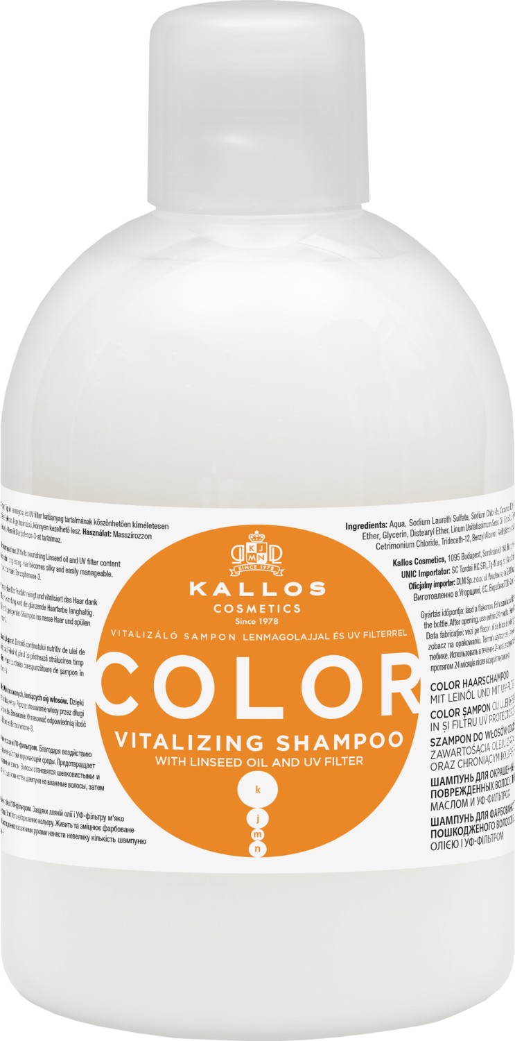 Kallos KJMN Color Vitalizing Shampoo 1000 ml KA-KJMN0842