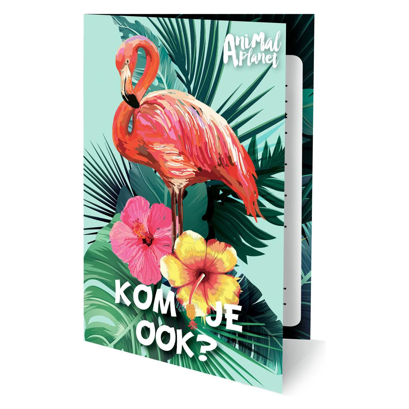Einladungen Animal Planet Flamingo, 6 Stk. (6 Stk.) (64748133)