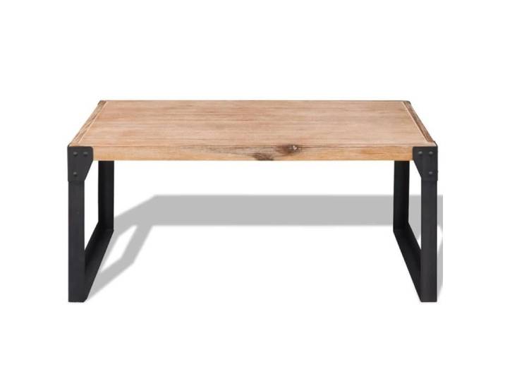 Table basse - OVONNI - Bois d'acacia massif - Contemporain - Design - Rectangulaire