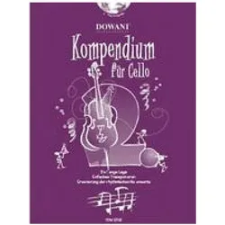 Kompendium für Cello Band 2 (+CD) für 2 Celli (Schüler und Lehrer), Fachbücher von Josef Hofer