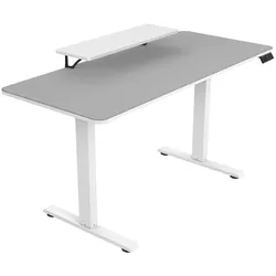 Cougar Gaming Schreibtisch E-Star 140, Weiss, Gaming Tisch, Weiss