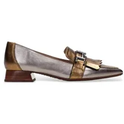 Hispanitas für Damen. CHI243573 Menorca Bronze Lederschuhe (39), 1 bis 3 cm, Keine, Lässig, Party