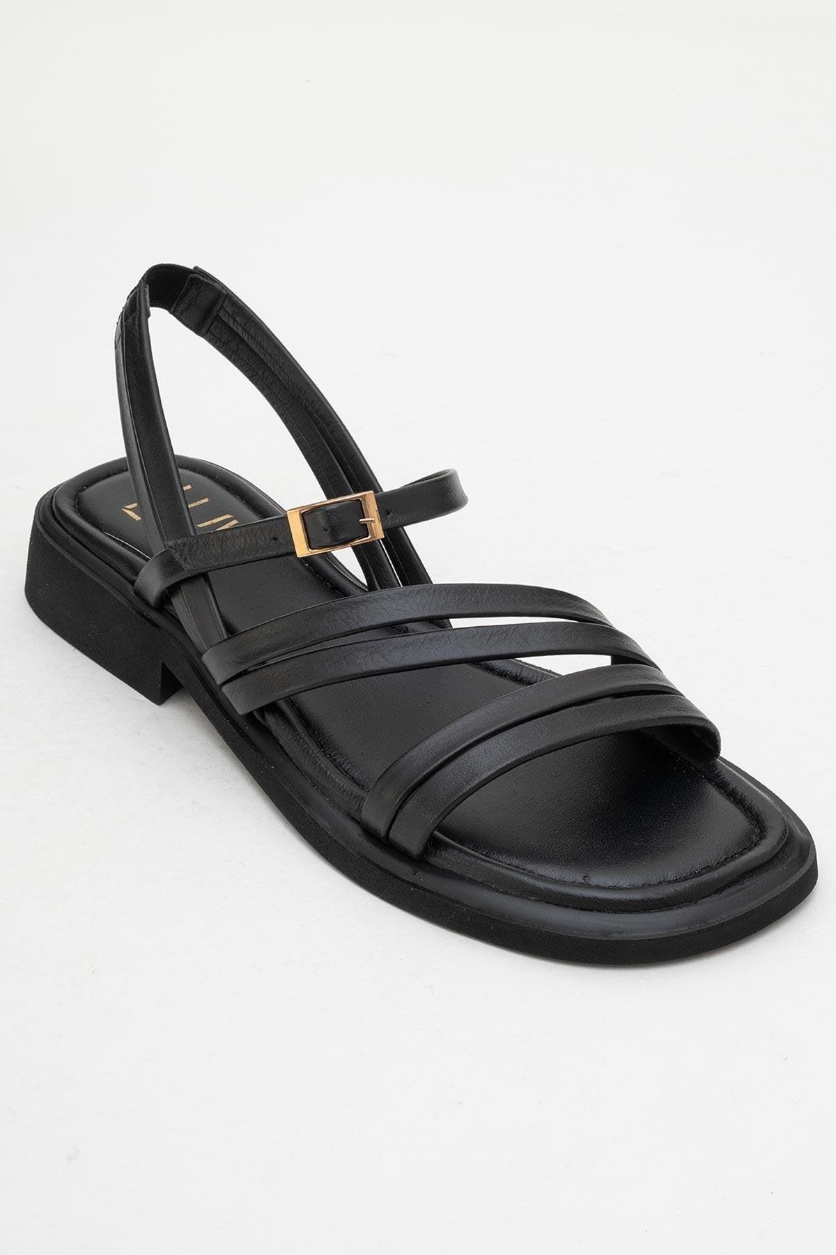 Cesar Leer Sandalen (Women)