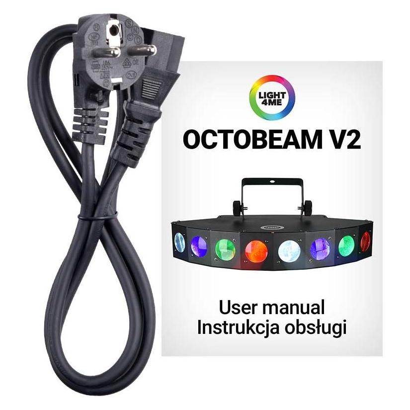 Light4Me OCTOBEAM V2 LED-Strahler mit Disco-Effekt (Diverse) (5908249812666)