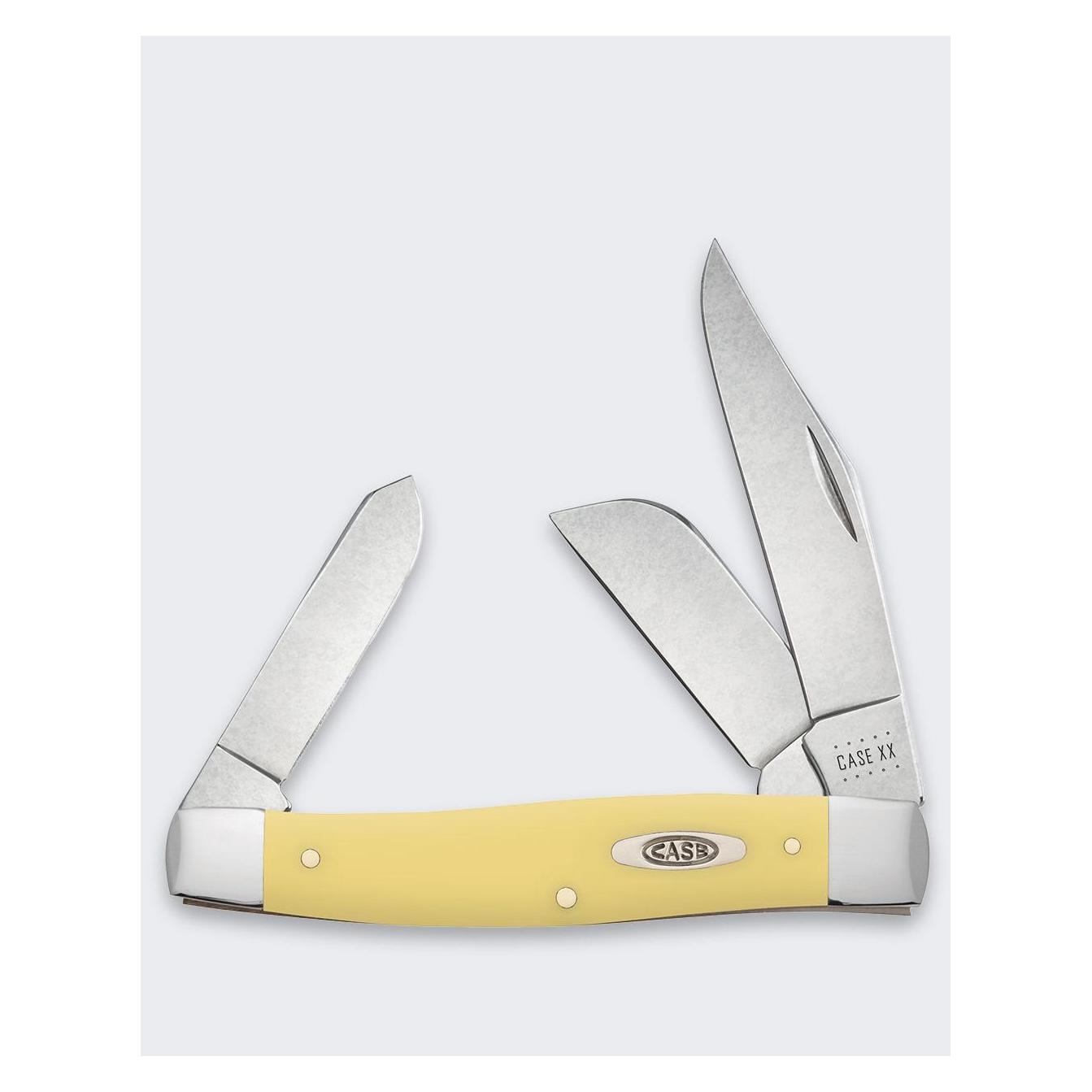 Case Grosses Stockman CS gelbes Klappmesser (00203)