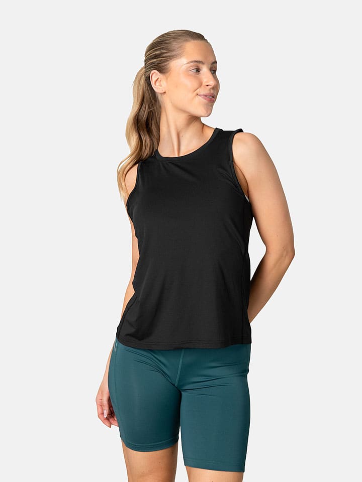 KARI TRAA Trainingstop "Ava" in Schwarz - XS