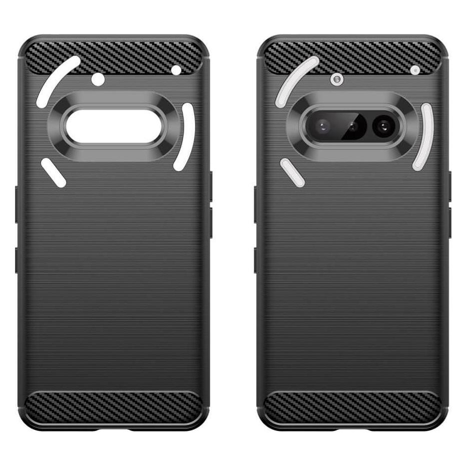 Cover-Discount Nothing Phone (3a) - Metall Carbon Look Hülle (Nothing Phone (3a)) (58353378)
