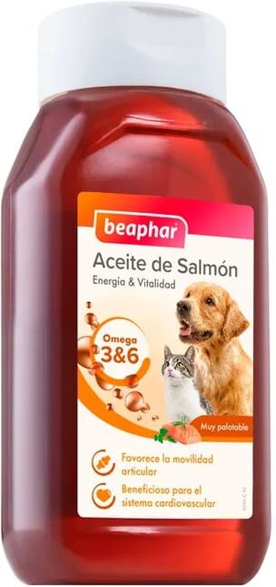 Beaphar Óleo de Salmão Para Cães e Gatos 425 ml