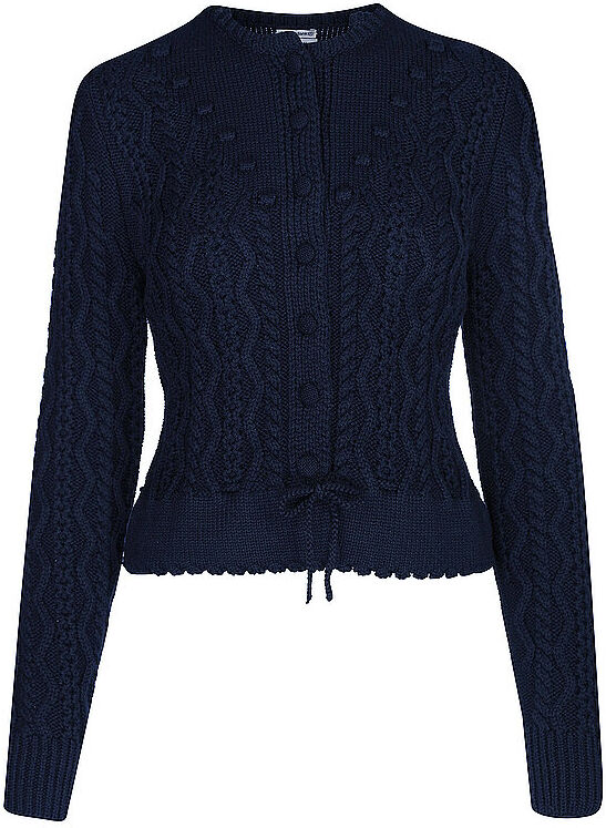 GOTTSEIDANK Trachten Strickjacke LENE dunkelblau   L L
