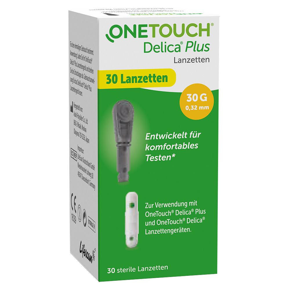 OneTouch Delica Plus Lanzetten 30er Packung 30 St