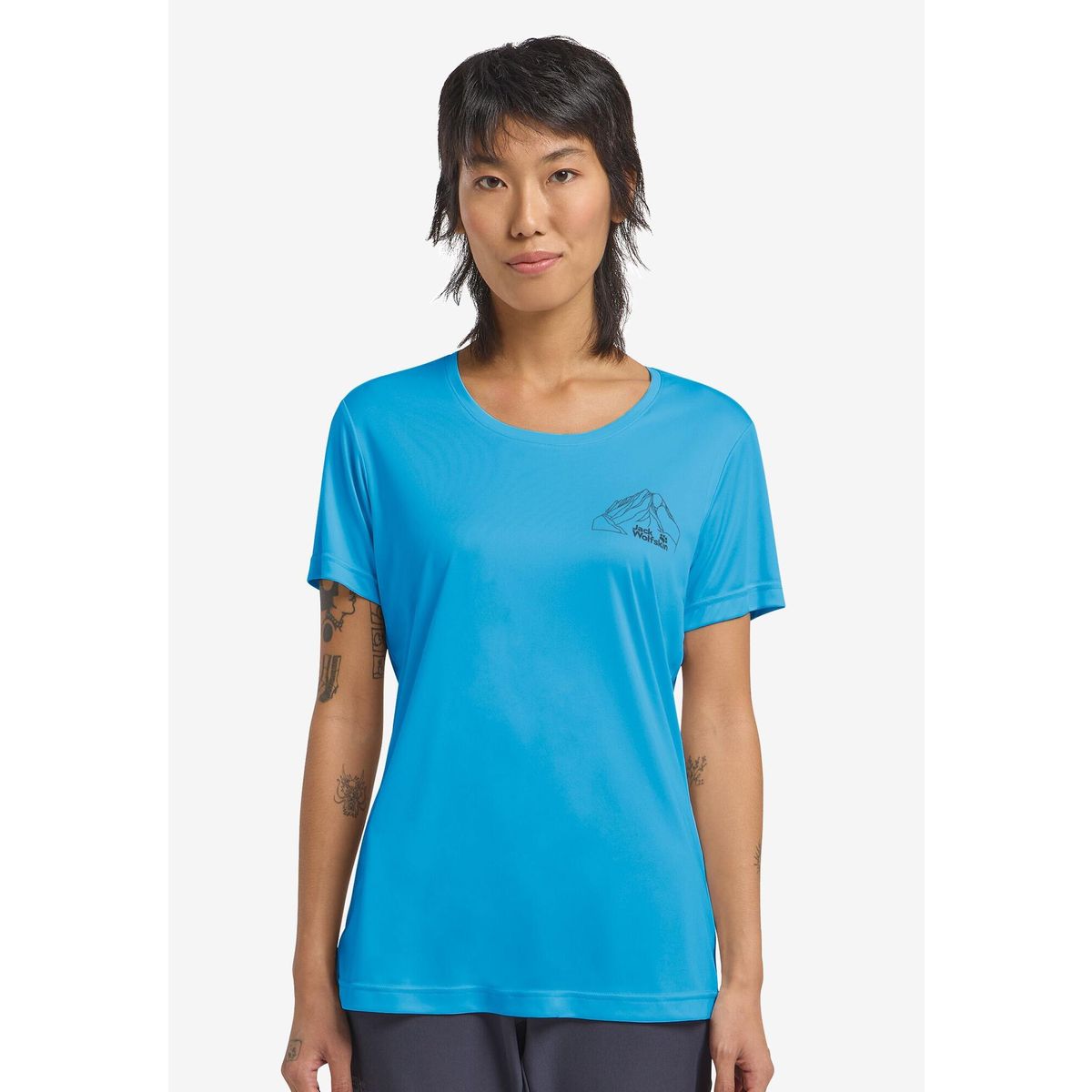 Jack Wolfskin Peak Graphic T W new mountain empire blue (T0474) S A63270_T0474_A06