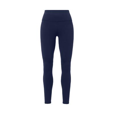 Leggings FABLETICS "Fabletics Tights DEFINE HIGH-WAISTED LEGGING", Damen, Gr. XXS, N-Gr, blau, Obermaterial: 88% Polyester PES. 12% Elasthan EL., uni, regular fit, Hosen Leggings, mit hohem Bund