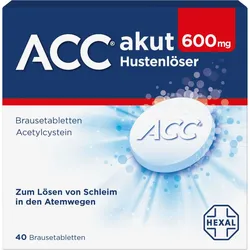 Acc Akut 600 Hustenlöser Brausetabletten 40 ST