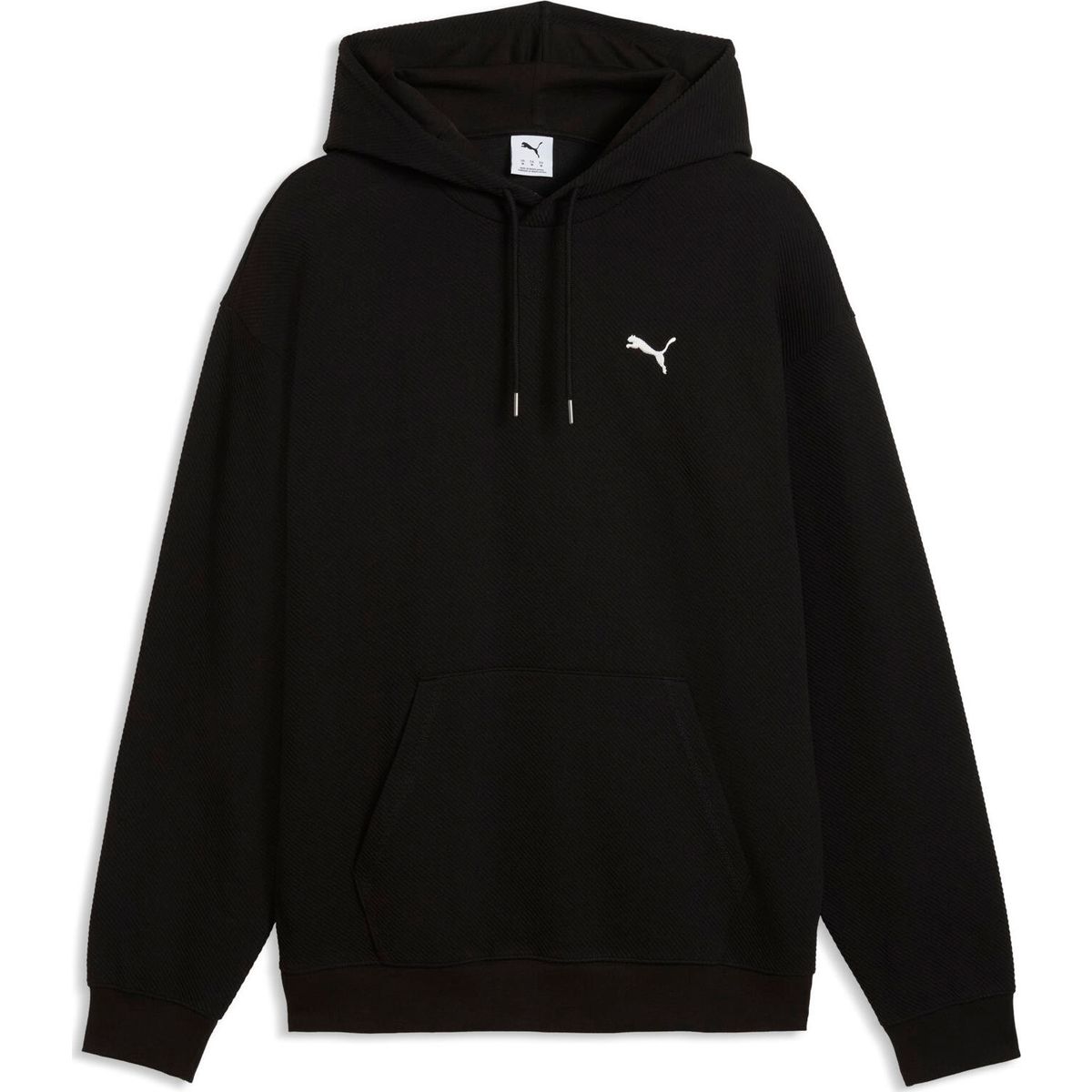 Puma Essentials Elevated Relaxed Material Hoodie puma black (01) M 694309-01-M
