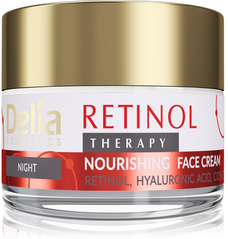 Delia Cosmetics Retinol Therapy nährende Nachtcreme 50 ml