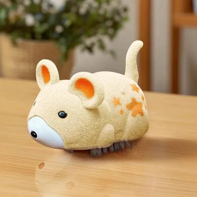 Inspire Select Interactive Electric Cat Toy Mouse Self Moving With Obstacle Avoidance yellow 1 Pc