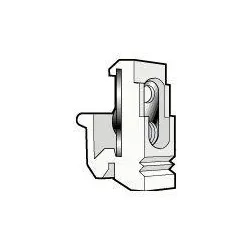 Legrand 036460 Fixocab Universaladapter für G-Profilschiene EN 60715, für Schrauben M4  - 100 Stück